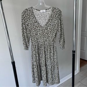 Kaileigh Magdalena Knit Tiered Dress